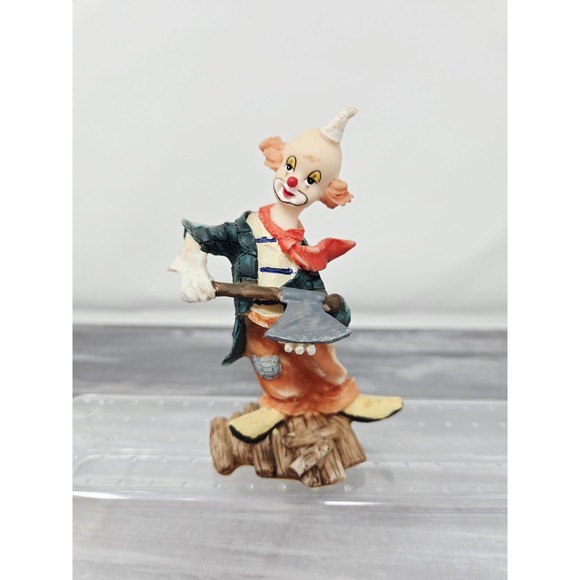 Other - RARE HTF Scary Clown Axe Horror K's Collection Limited Figurine Collectors